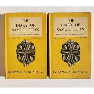 The Diary of Samuel Pepys Vols. 1 & 2 : Index Hardcover Samuel Pepys 1936